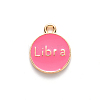 Alloy Enamel Pendants ENAM-S124-01B-03K-3
