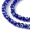 Baking Paint Glass Beads DGLA-C001-02O-3