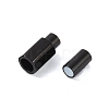 304 Stainless Steel Magnetic Clasps with Glue-in Ends STAS-K282-01A-EB-2