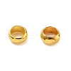 Brass Crimp Beads KK-S509-01G-06-2