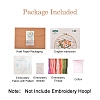 Embroidery Starter Kits DIY-P077-059-2