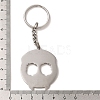 304 Stainless Steel Keychains KEYC-P019-01C-P-4