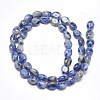 Natural Blue Spot Jasper Beads Strands G-S357-B06-2