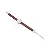 PU Leather Cord Bracelet Making AJEW-TAC0034-02A-1
