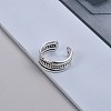 Adjustable Brass Cuff Finger Rings RJEW-BB70594-2