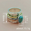 Alloy and Resin Finger Rings FS-WGDE678-02-5