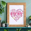 Plastic Reusable Drawing Painting Stencils Templates DIY-WH0172-388-5