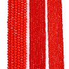 Opaque Solid Color Imitation Jade Glass Beads Strands EGLA-A044-P6mm-D22-2