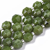 Natural Canadian Jade Beads Strands G-R462-09-1