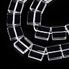 Transparent Glass Beads Strands GLAA-N001-58-3