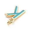 Rack Plating Brass Pendants KK-C065-03K-G-2
