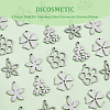 DICOSMETIC 100Pcs 5 Style 304 & 201 Stainless Steel Pendants STAS-DC0012-76-3