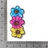 Three Flower Acrylic Pendants OACR-B018-04-3