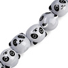 Handmade Porcelain Beads Strands PORC-P029-02C-1