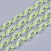 Handmade Transparent ABS Plastic Cable Chains X-KY-S166-001G-1