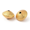 Brass Textured Beads KK-L155-10C-G-2