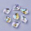 Faceted Glass Pendants X-GLAA-F068-C27-01-1