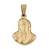 Religion 304 Stainless Steel Pendants STAS-G400-02G-03-1