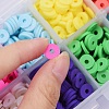 80g 10 Colors Handmade Polymer Clay Beads CLAY-SZ0001-33B-4
