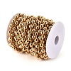 PVD Vacuum Plating 304 Stainless Steel Ball Chains CHS-F009-01J-G-3