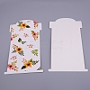 Hair Clip Display Cards LS-DIY-WH0167-86J-1