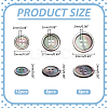 Natural Black Lip Shell Buttons BUTT-ME0001-12-2