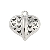 Hollow Brass Pendants for Valentine's Day KK-M289-03I-P-1