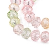 Transparent Glass Beads Strands X-GLAA-T023-6mm-A14-3