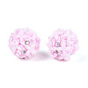 Handmade Polymer Clay Rhinestone and Resin Beads CLAY-T022-01F-3