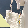 24Pcs Alloy Keychain Clasps KEYC-SC0001-82G-5