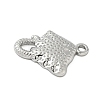 304 Stainless Steel Manta Ray Pendants STAS-S186-05A-P-2