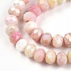 Ombre Effect Dyed Glass Beads Strands X-GLAA-C023-02-A03-3