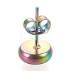 Ion Plating(IP) 304 Stainless Steel Stud Earring Settings STAS-K202-05B-M-4