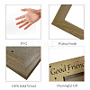 Rectangle Wood Photo Frames AJEW-WH20021-013-3