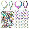 60Pcs 2 Style 304 Stainless Steel Leverback Earring Findings STAS-CN0001-17-1
