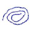 Opaque Glass Beads Strands GLAA-P001-04A-05-3