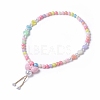 Kids Acrylic Pendant Necklaces NJEW-JN02615-M-2