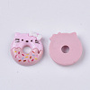 Resin Kitten Cabochons X-CRES-R192-03-2