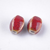 Handmade Porcelain Beads PORC-S498-07R-2
