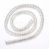 Electroplate Non-magnetic Synthetic Hematite Bead Strands X-G-Q465-20S-2