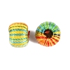 Polyester Weave Beads WOVE-WH0007-001-2