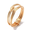 Brass Wire Wrap Finger Rings RJEW-TA00092-1