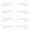 PET Eyelash Car Stickers STIC-WH0004-04A-1