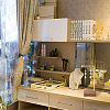 3Pcs 3 Sizes Alloy Jewelry Display Stands with Wood Base EDIS-WH0022-25-4