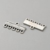 100Pcs Tibetan Style Alloy Chandelier Component Links FIND-WH0431-31B-2