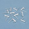 304 Stainless Steel Stud Earring Findings X-STAS-G224-21S-03-2