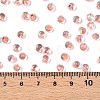 6/0 Baking Paint Transparent Fringe Glass Seed Beads SEED-N006-06E-4