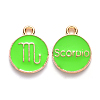 Alloy Enamel Pendants LS-X-ENAM-S124-01A-06L-1