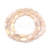 Electroplate Glass Beads Strands EGLA-J150-B-FR02-2