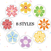 1Roll Self Adhesive Paper Sealing Stickers DIY-SP0005-93-5